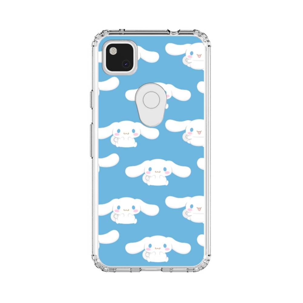 Blue Cinnamoroll Google Pixel 4a Clear Case Case Custom