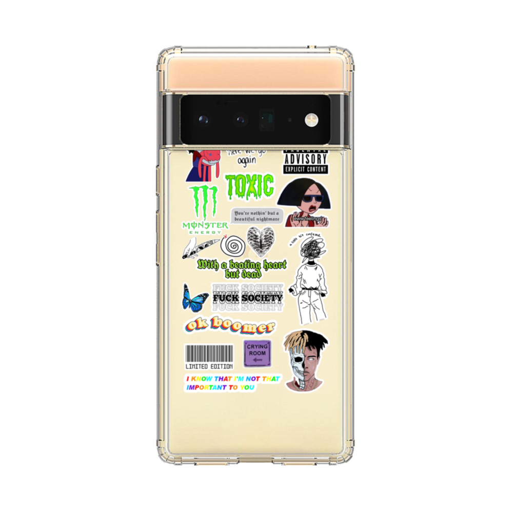 XXXtentacion Stickers Google Pixel 6 Pro Clear Case | Case-Custom