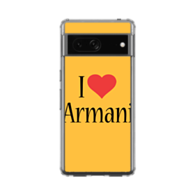 Armani Google Pixel 7 Clear Cases Case Custom