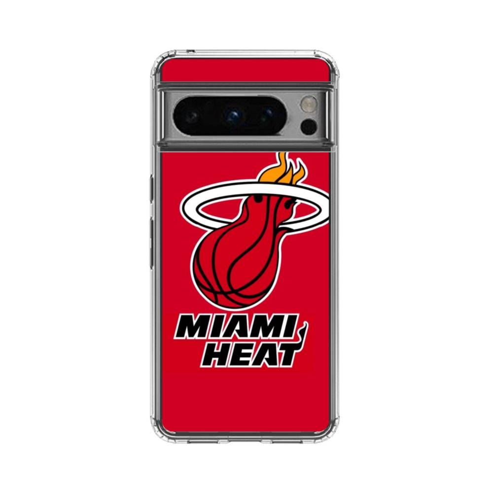 Miami Heat Google Pixel 8 Pro Clear Case Case Custom