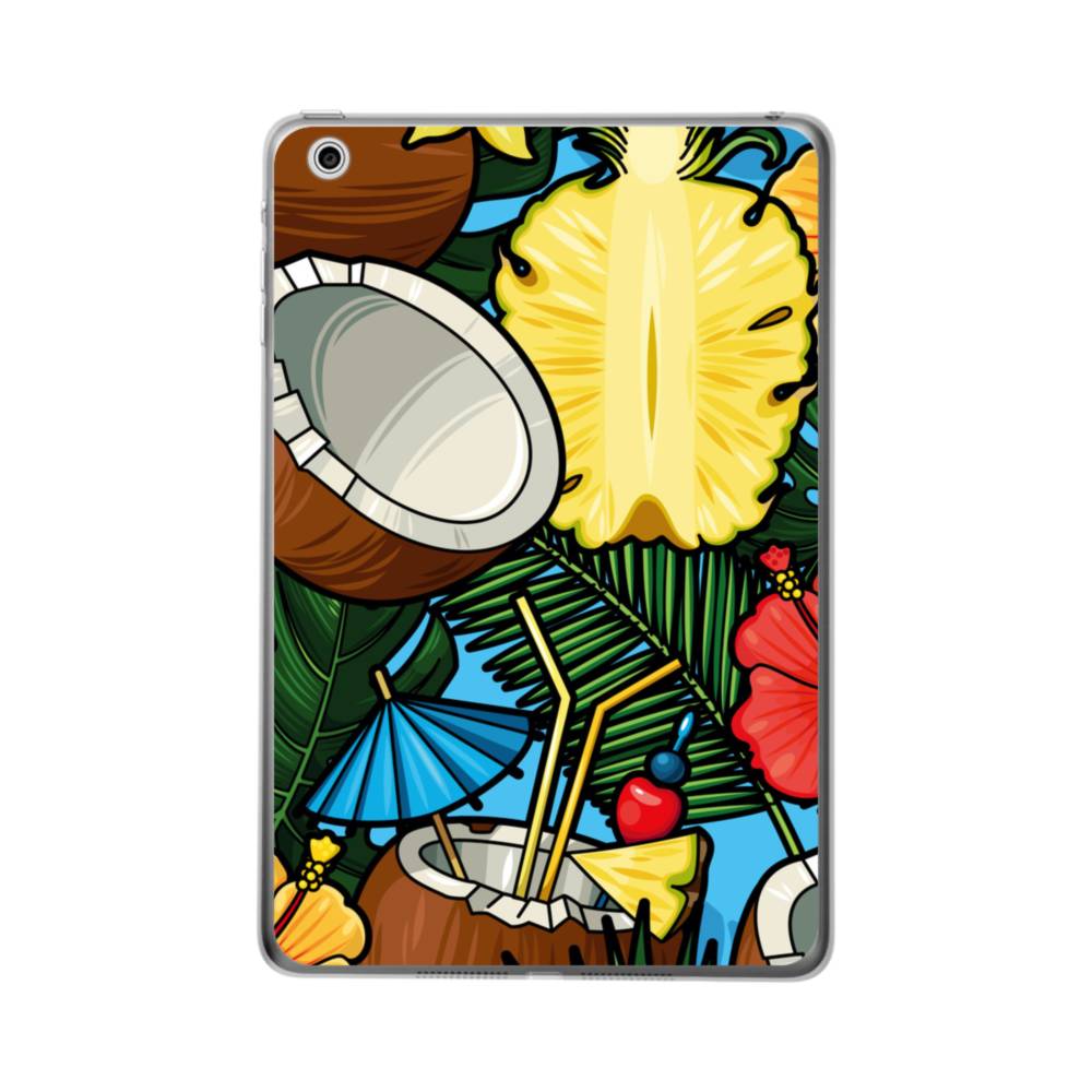 Tropical Fruits iPad mini 4 Clear Case