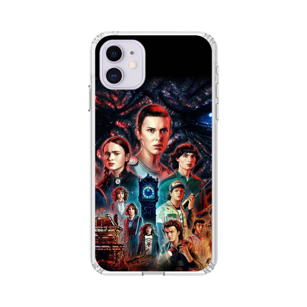 Stranger Things iPhone 11 Clear Case Case Custom