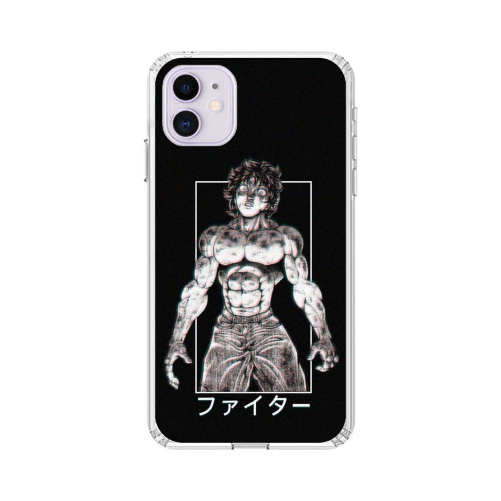 Baki Hanma iPhone 11 Clear Case Case Custom