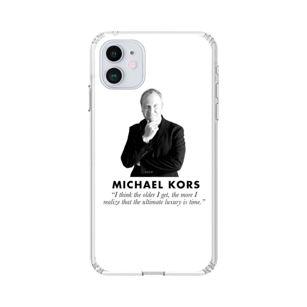 lezer Opiaat Herkenning Ultimate Luxury Is Time Michael Kors Quote iPhone 12 Mini Clear Case |  Case-Custom