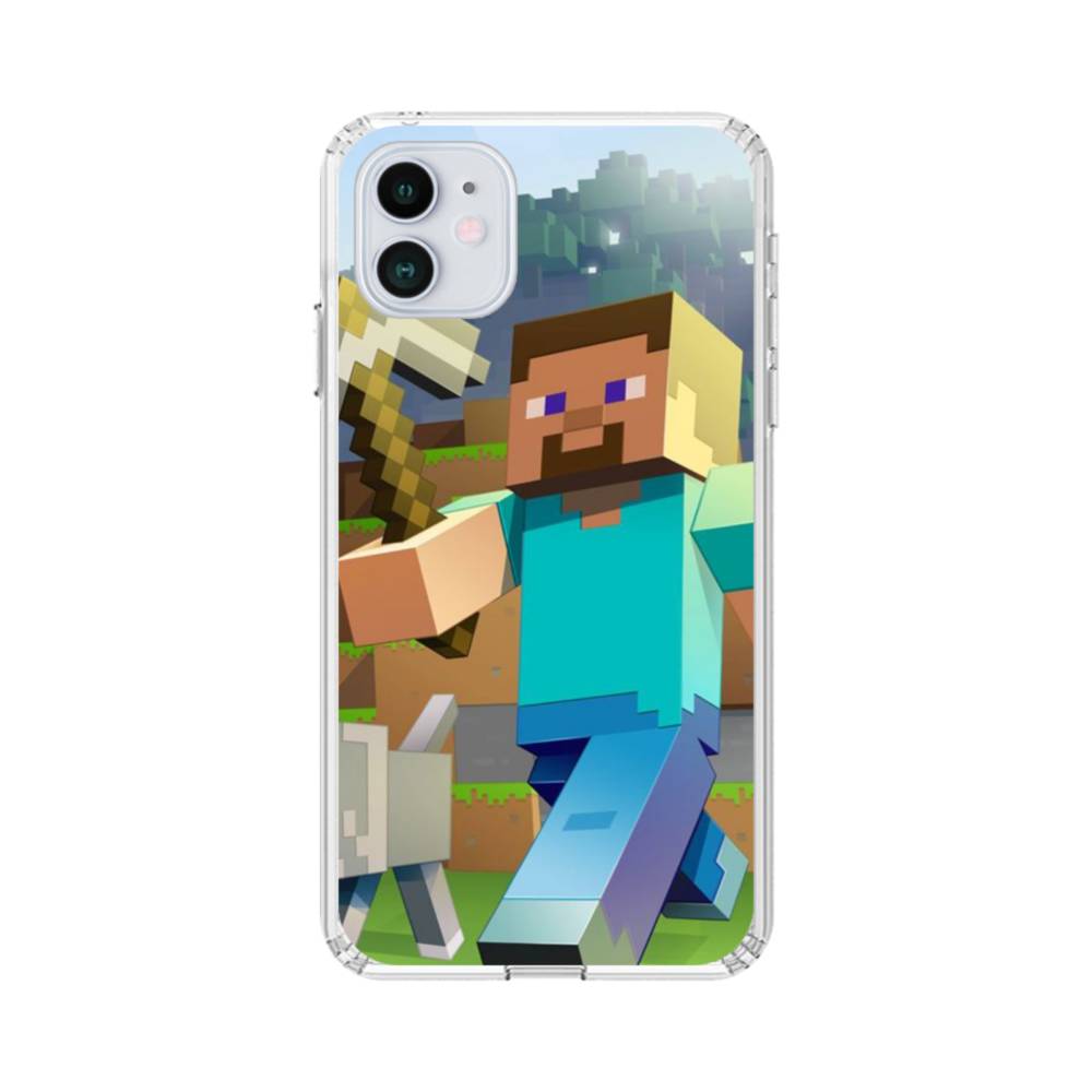 Minecraft iPhone 12 Mini Clear Case Case Custom