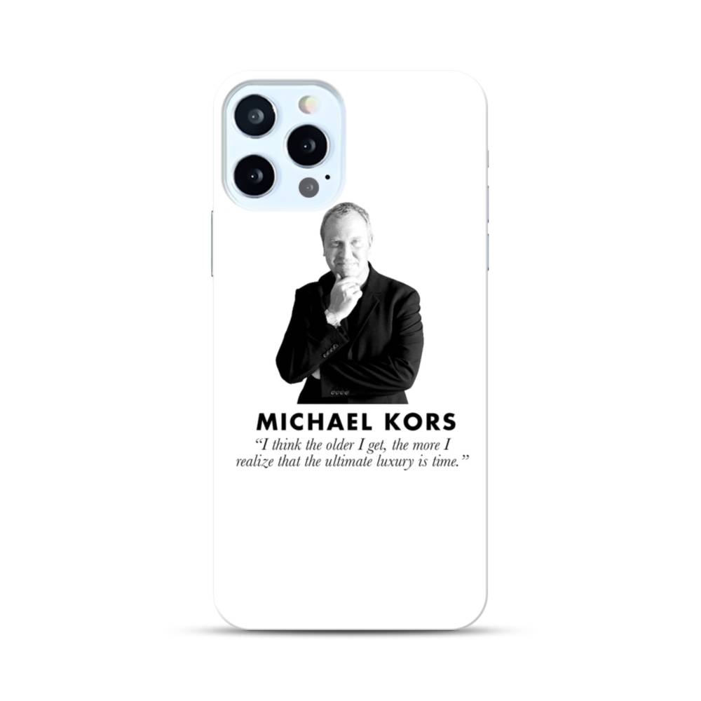 Ultimate Luxury Is Time Michael Kors Quote iPhone 12 Pro Max Case | Case -Custom
