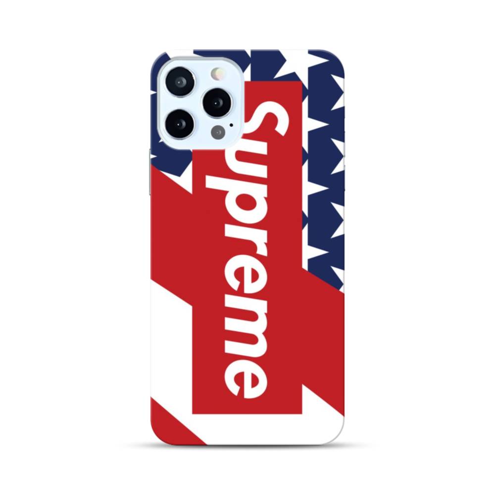 Supreme American Flag Iphone 12 Pro Max Case Case Custom