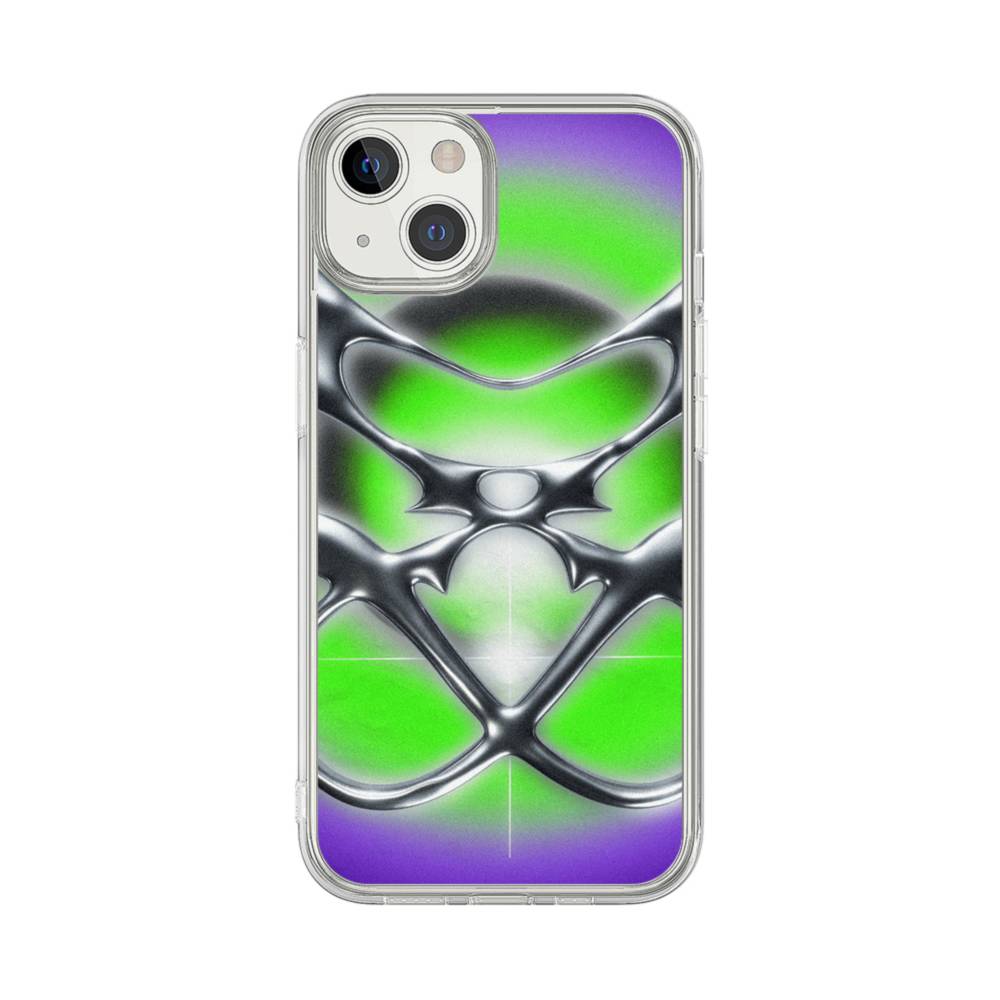 Y2K Fork iPhone 13 Clear Case Case Custom