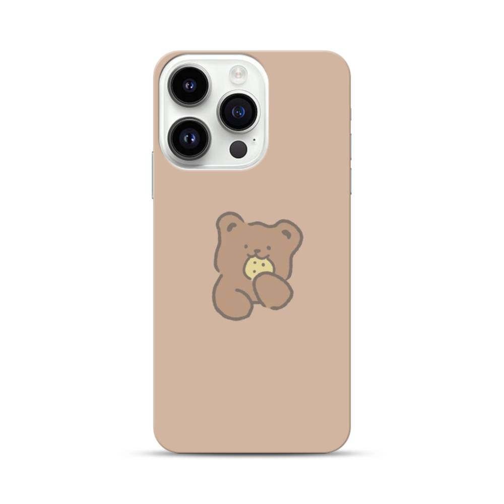 Cookie Bear iPhone 14 Pro Case Case Custom