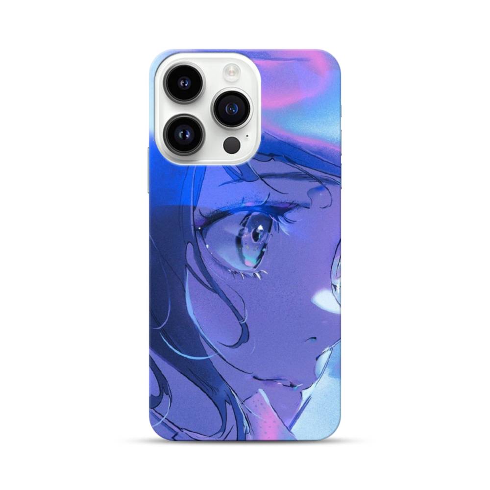 Purple Venom & The Eyes Handmade Designer iPhone Case For All iPhone Models