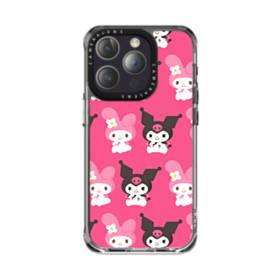 My Melody Kuromi iPhone 14 Pro Max Clear Case | Case-Custom