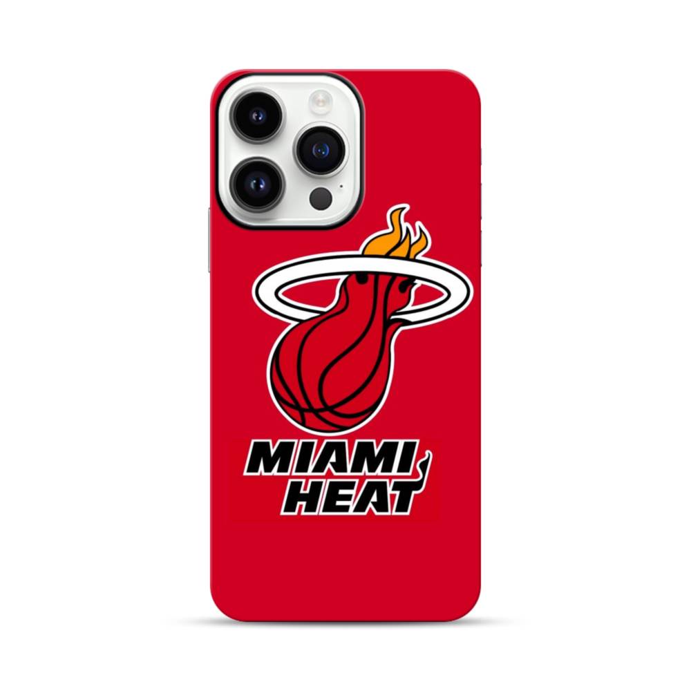 Miami Heat iPhone 14 Pro Max Defender Case Case Custom