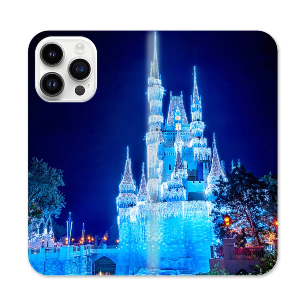 Disney Parks Cinderella Castle Blue iPhone 14 Pro Max Case online New