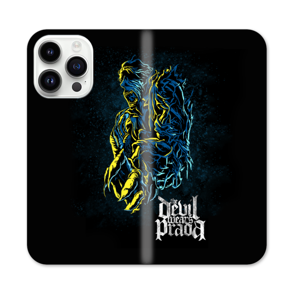 The Devil Wears Prada Illustration iPhone 14 Pro Max Flip Case