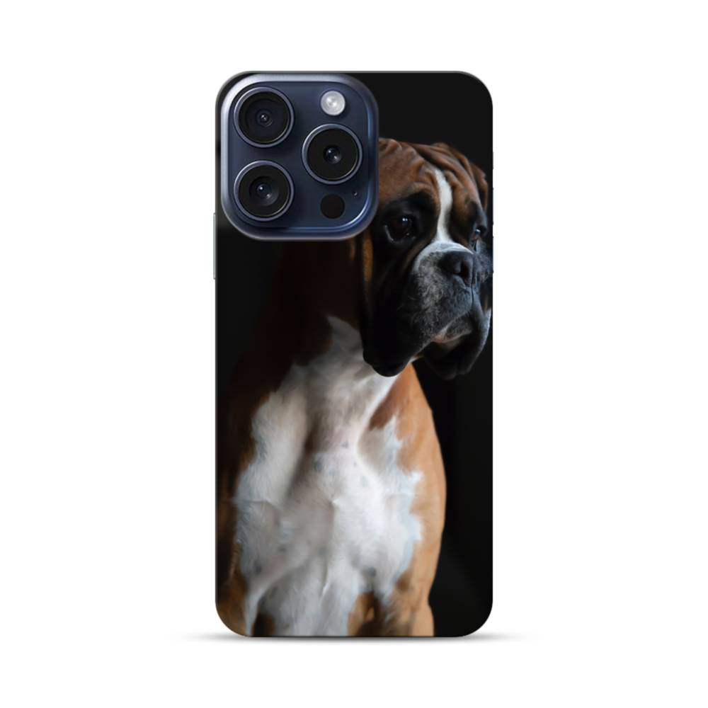 Boxer Dog iPhone 15 Pro Case Case Custom