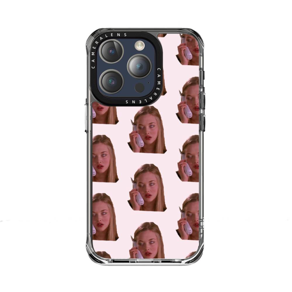 Mean Girls Meme iPhone 15 Pro Clear Case Case Custom