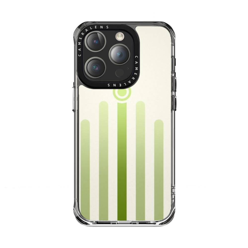 Vertical Lines iPhone 15 Pro Max Clear Case | Case-Custom