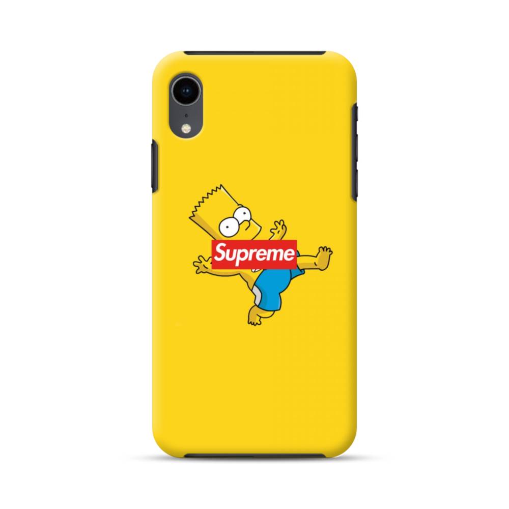 LV Bart iPhone XR Clear Case