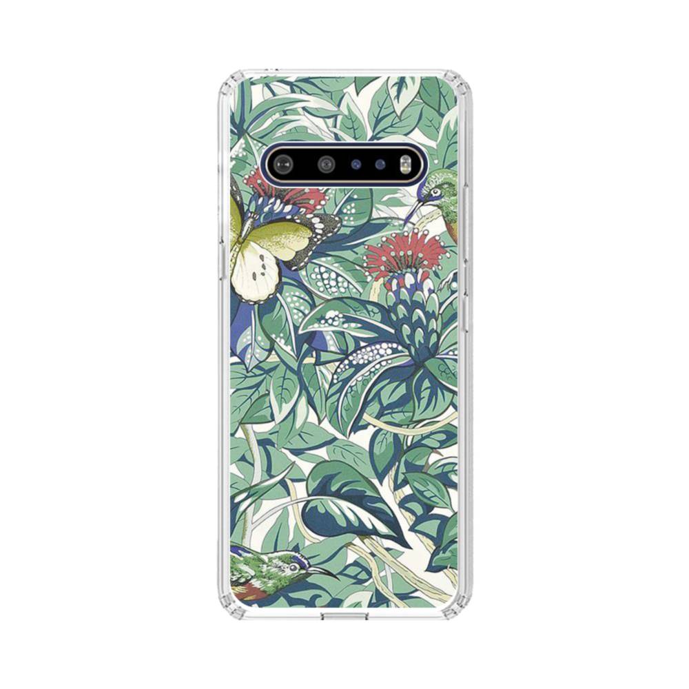 Butterfly Garden LG V60 ThinQ 5G Clear Case Case Custom