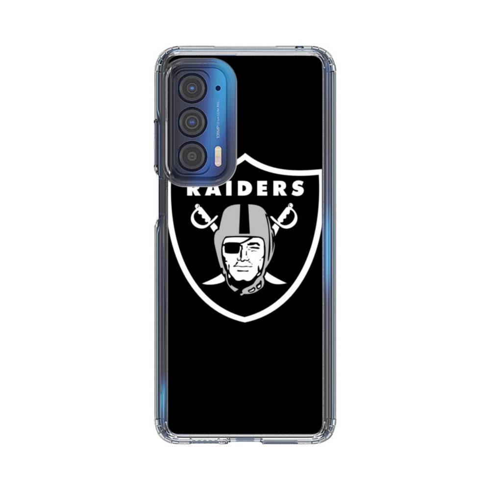 Oakland Raiders Motorola Edge 2021 Clear Case Case Custom