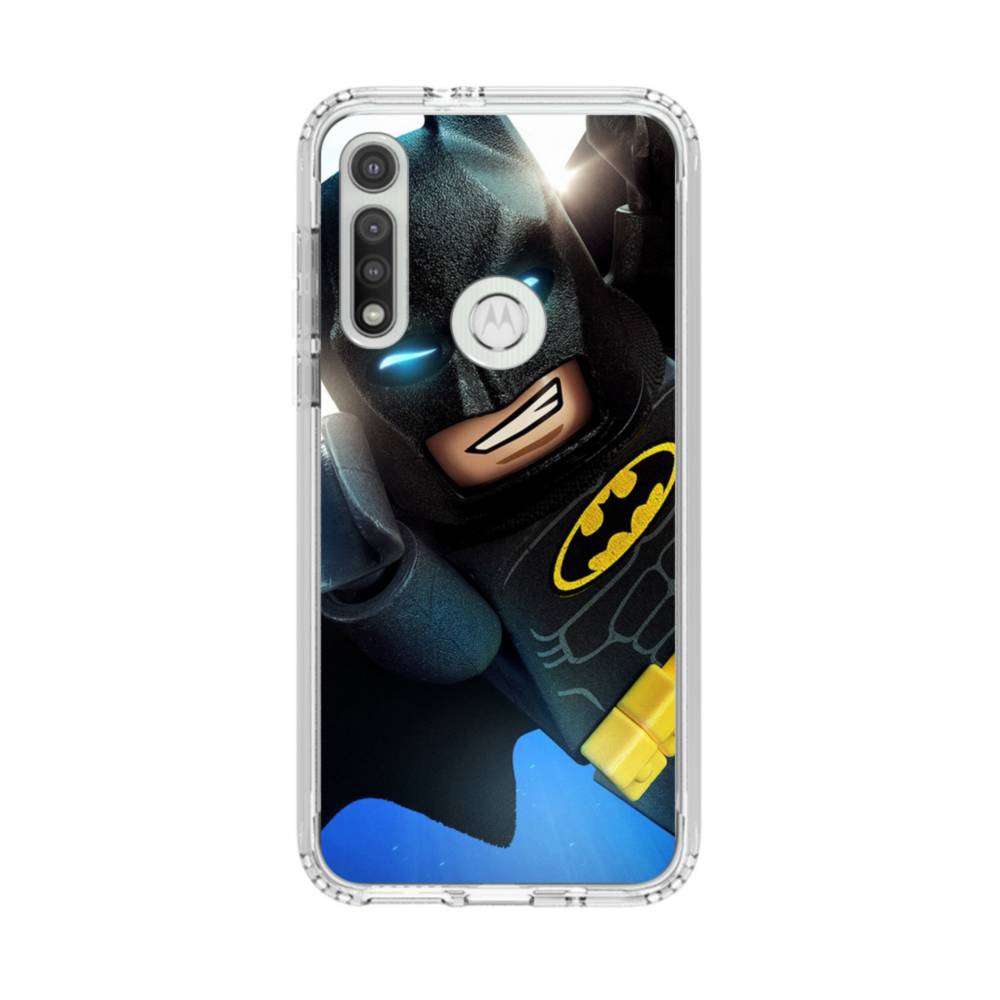 The Lego Batman Motorola Moto G Fast 2020 Clear Case Case Custom