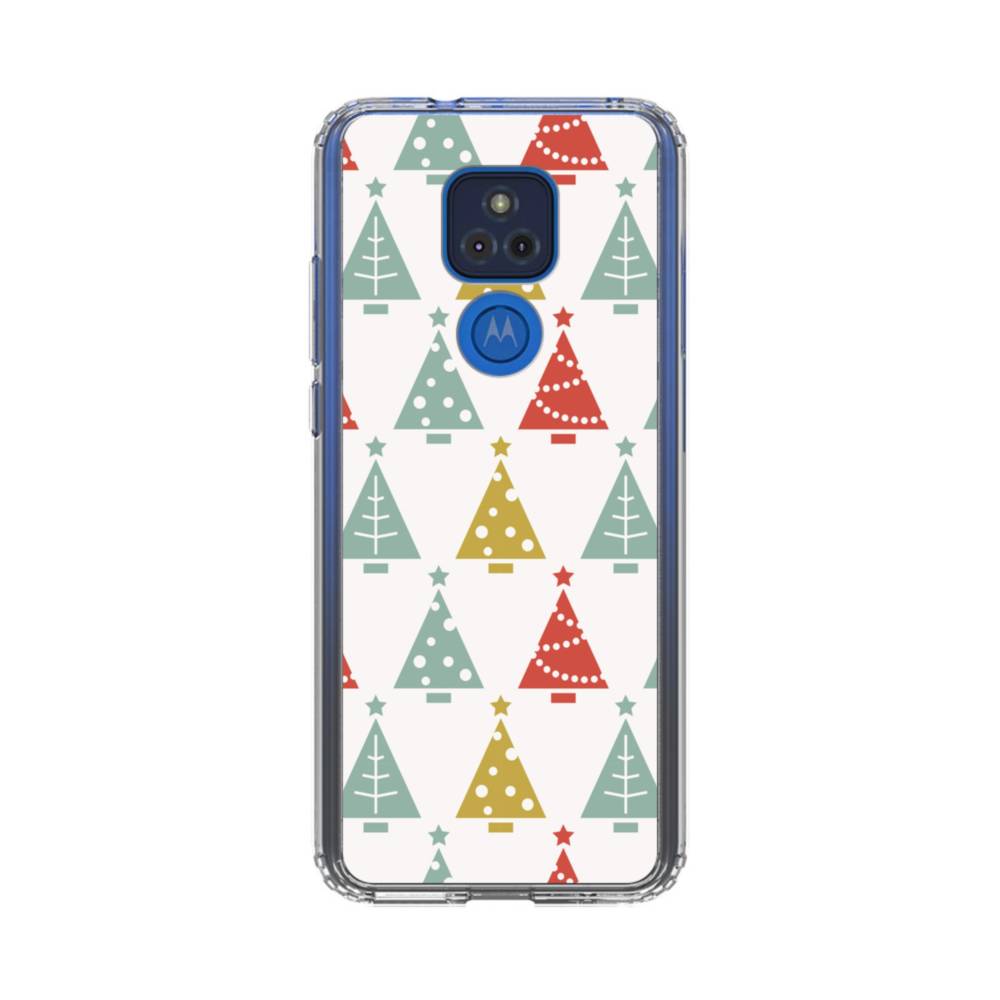 Christmas Trees Motorola Moto G Play (2021) Clear Case