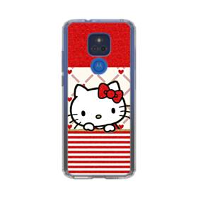 Pink Hello Kitty Motorola Moto G Play (2023) Clear Case