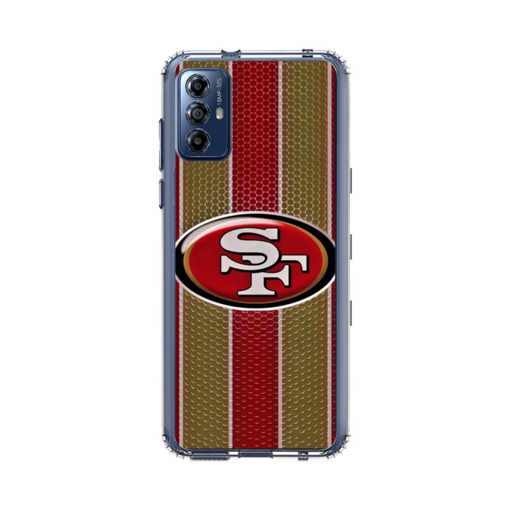 49ers Motorola Moto G Play 2023 Clear Case Case Custom