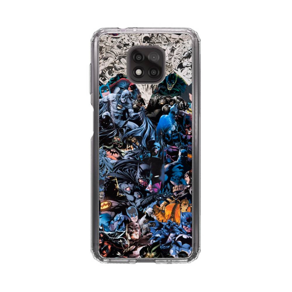 Batman Collage Motorola Moto G Power (2021) Clear Case | Case-Custom