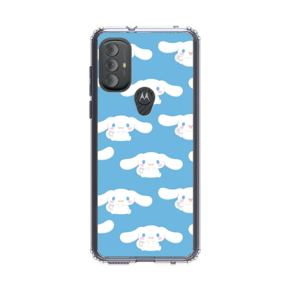 Blue Cinnamoroll Motorola Moto G Power (2022) Clear Case