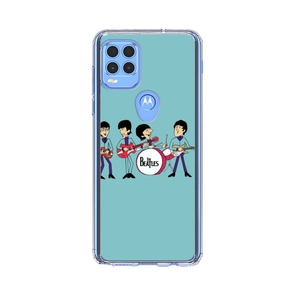 The Beatles Cartoon Motorola Moto G Stylus 5G 2021 Clear Case