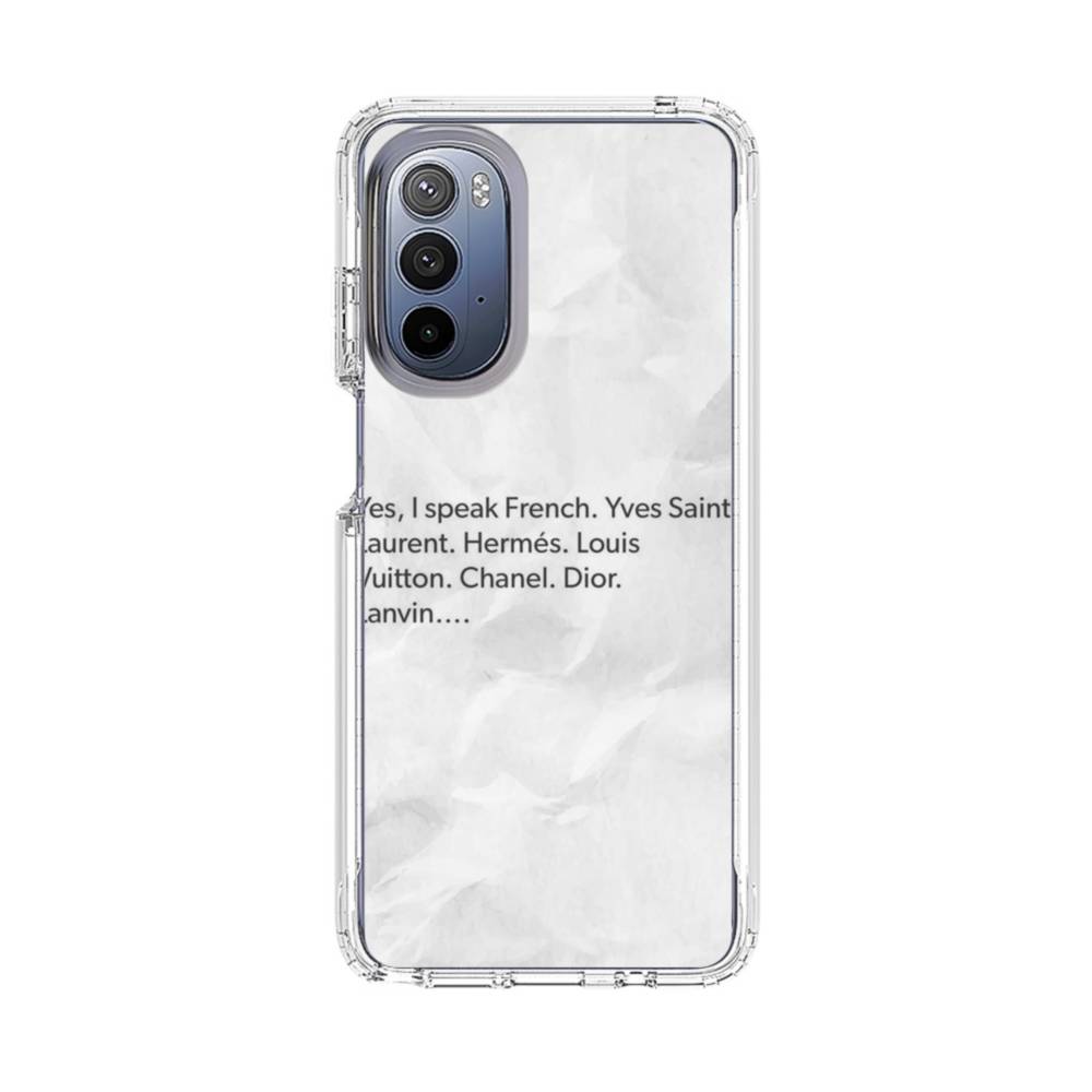 I Speak French iPhone 11 Pro Max Clear Case