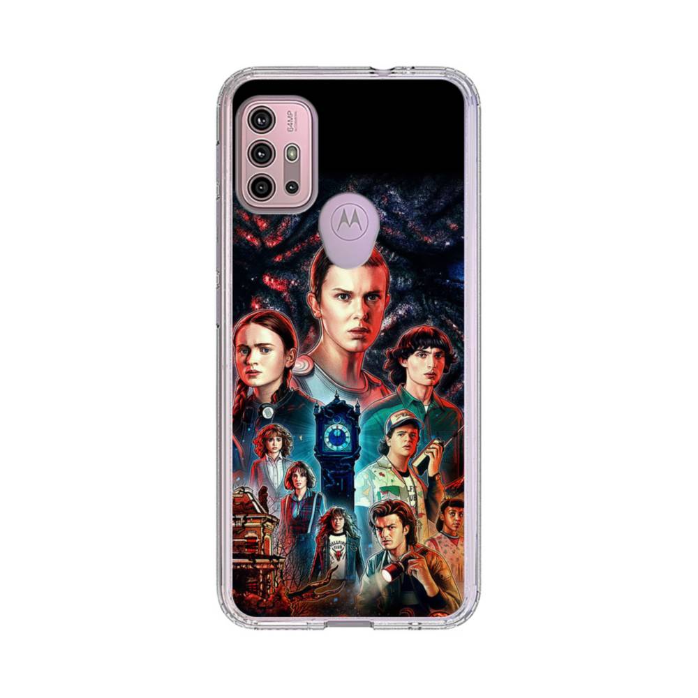 Stranger Things Motorola Moto G10 G20 G30 Clear Case Case Custom