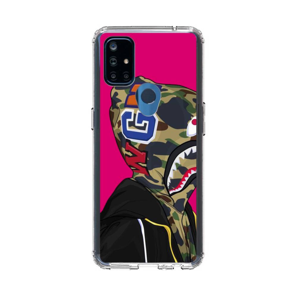 LV Bape OnePlus Nord N100 Clear Case