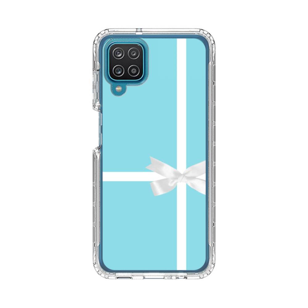 Tiffany Blue Gift Box Samsung Galaxy A12 Clear Case Case Custom