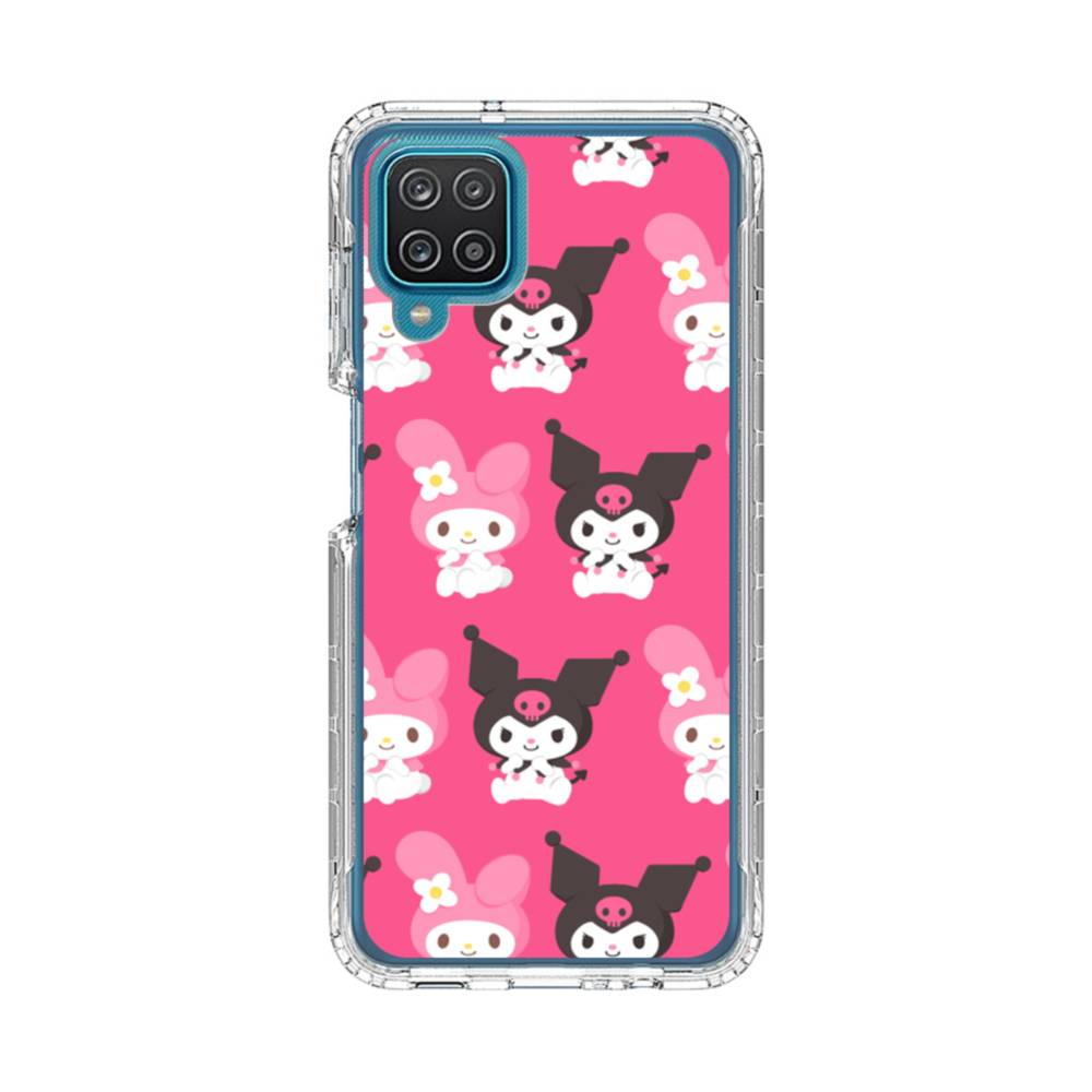 My Melody Kuromi Samsung Galaxy A12 Clear Case