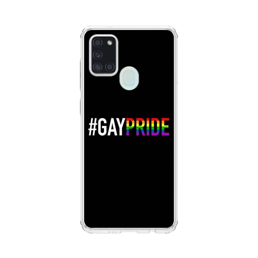 Gay Pride Samsung Galaxy A21s Clear Case | Case-Custom