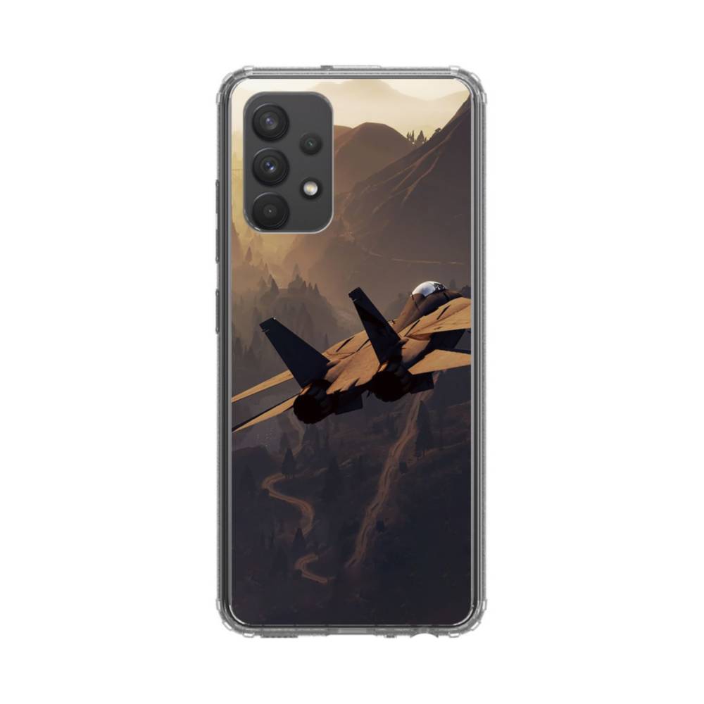 Flying Fighter Samsung Galaxy A32 5G Clear Case | Case-Custom