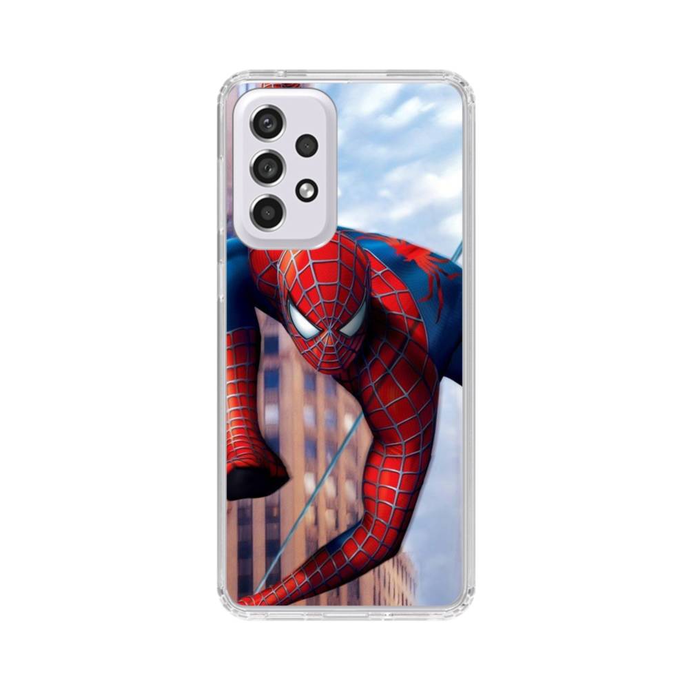 Spiderman Marvel Samsung Galaxy A53 5G Clear Case Case Custom