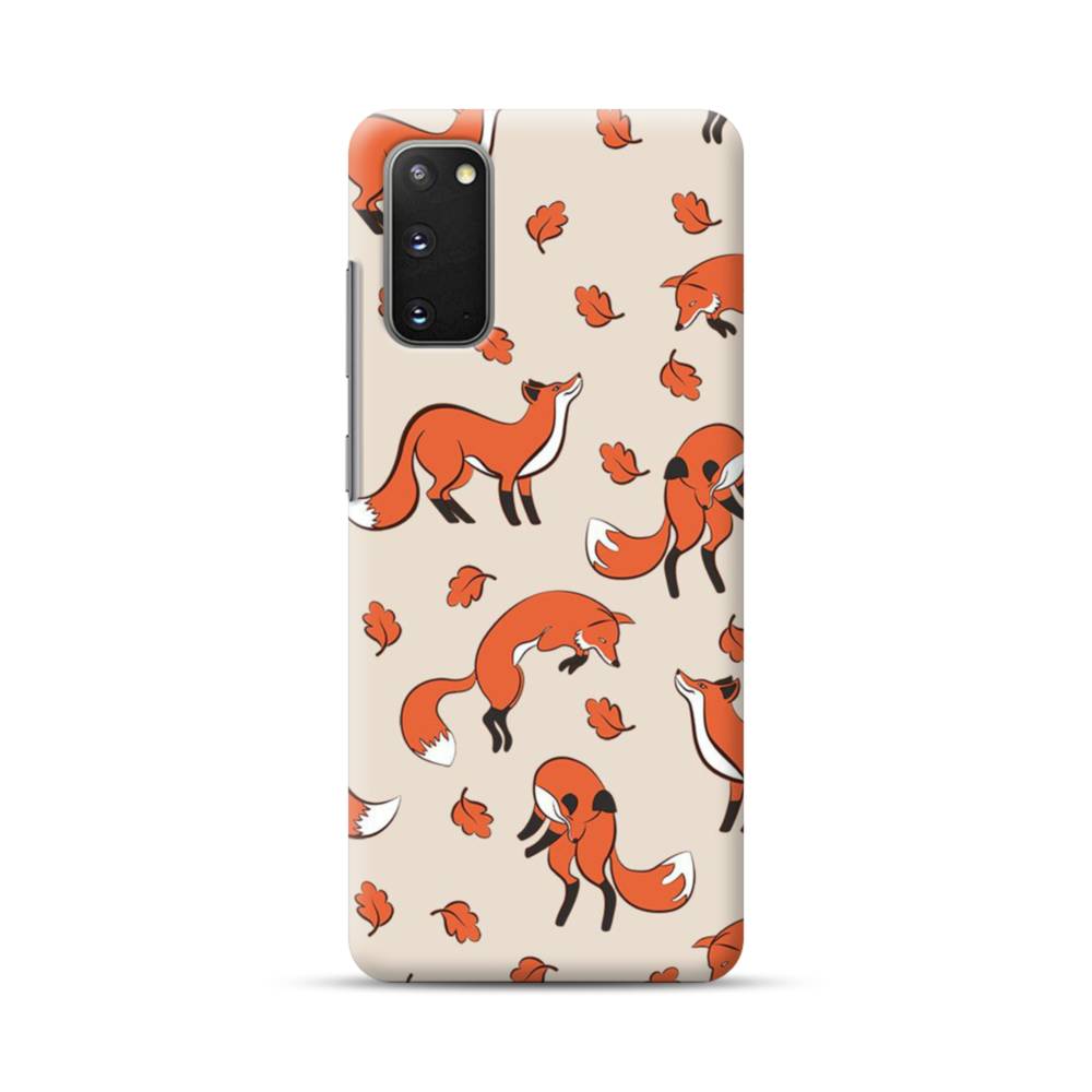 Autumn Fox Samsung Galaxy S Fe 5g Case Case Custom