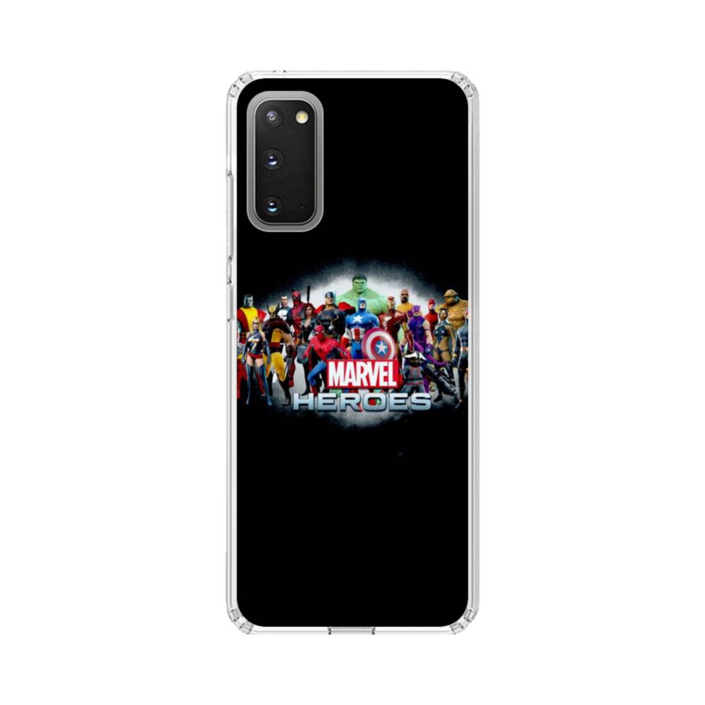 Marvel Heroes Samsung Galaxy S20 FE 5G Clear Case Case Custom