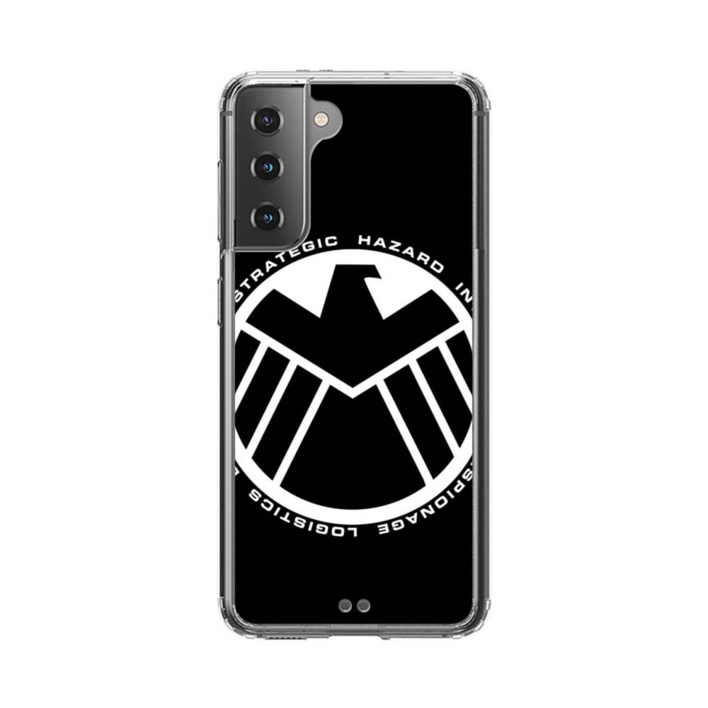 Marvel The Avengers Shield Logo Samsung Galaxy S21 Plus Clear Case Case -Custom