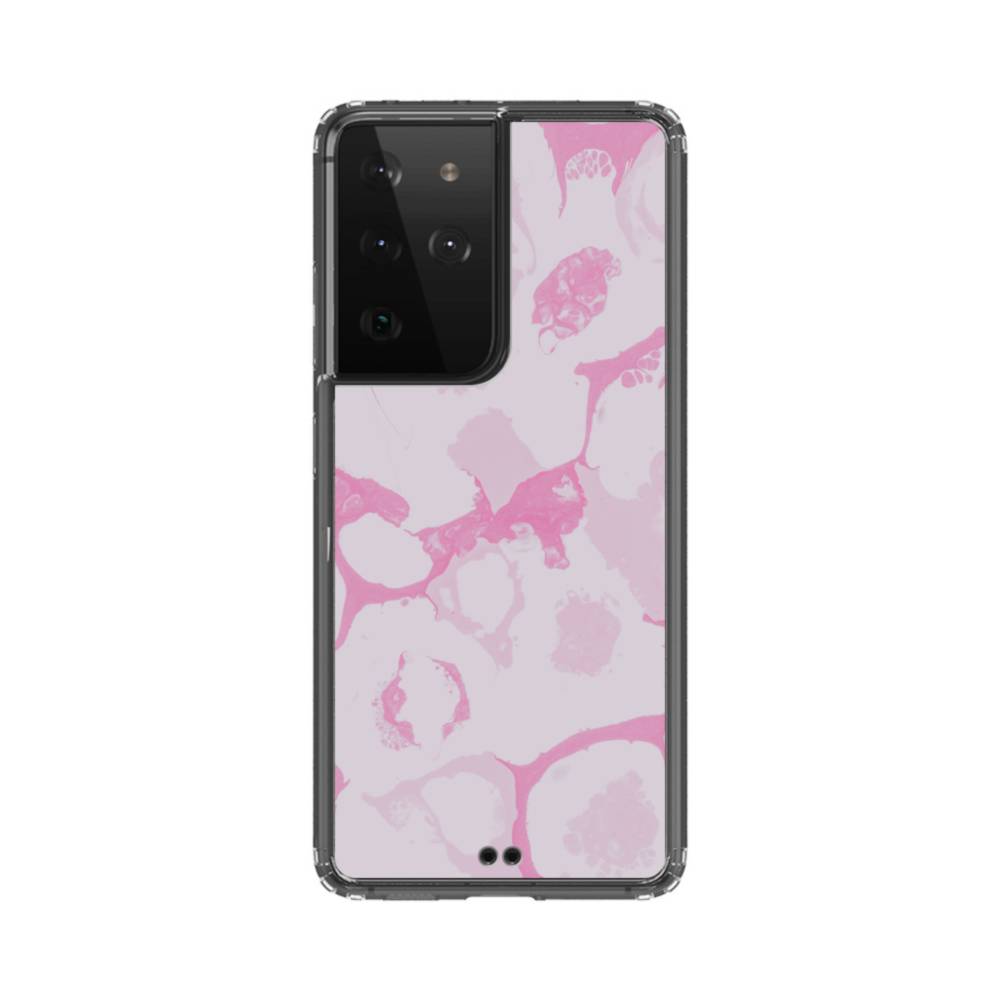 Dirty Pink Samsung Galaxy S21 Ultra Clear Case Case Custom