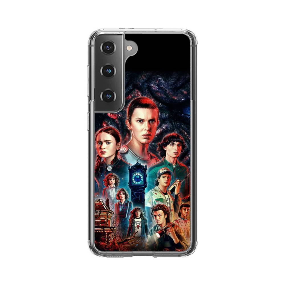 Stranger Things Samsung Galaxy S22 Clear Case Case Custom