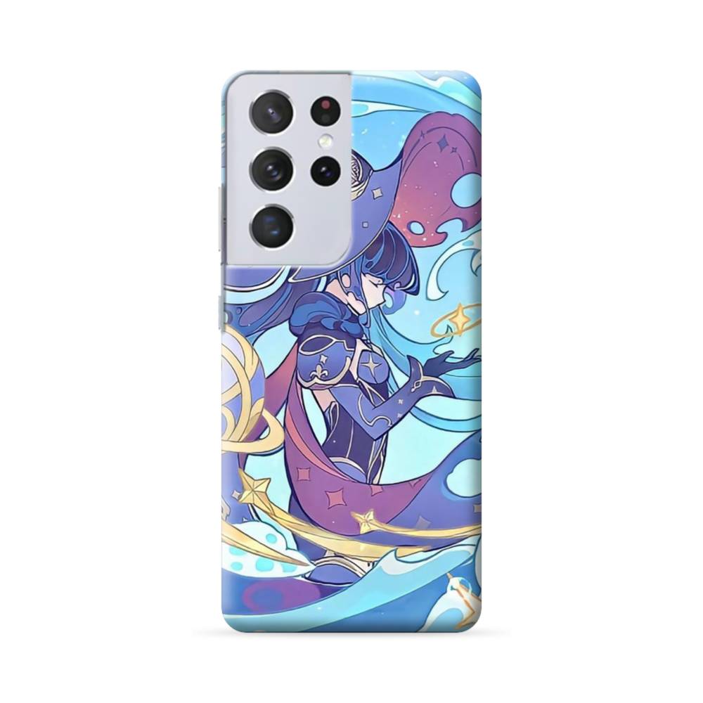 Mona Genshin Impact Samsung Galaxy S22 Ultra Case Case Custom