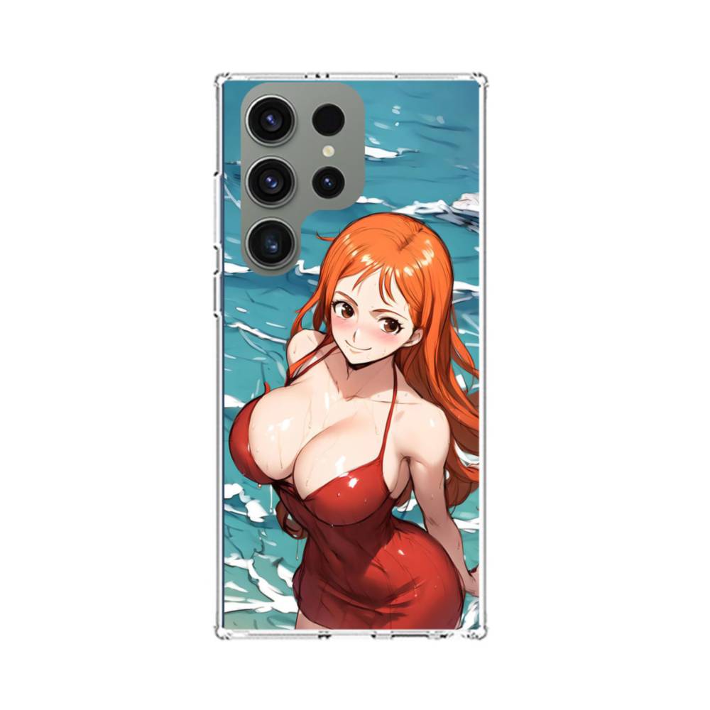 One Piece Nami Samsung Galaxy S23 Ultra Clear Case Case Custom