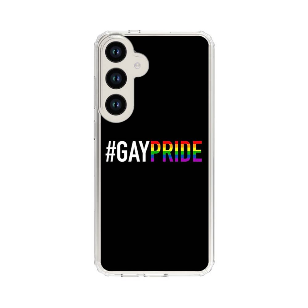 Gay Pride Samsung Galaxy S24 Plus Clear Case | Case-Custom