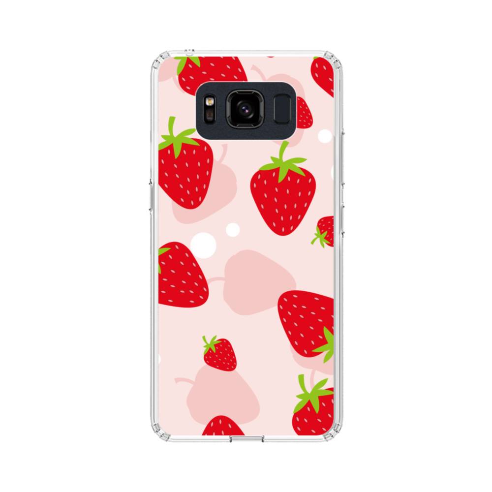 Cute Red Strawberry Samsung Galaxy S8 Active Case Case Custom