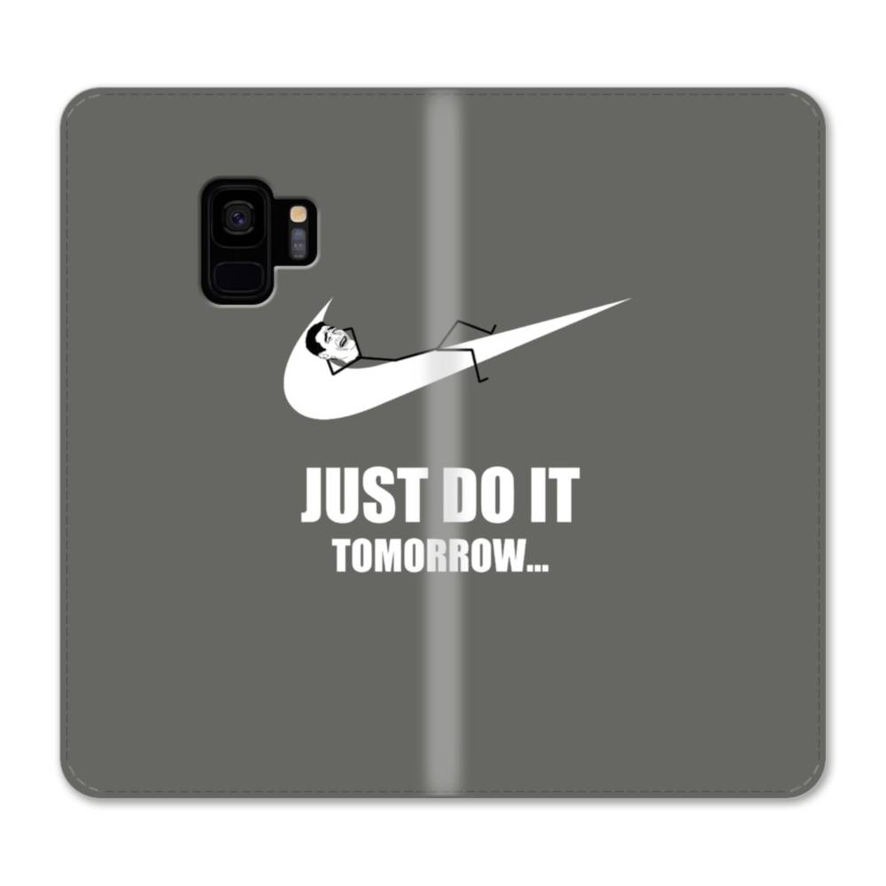 Just do it tomorrow funny meme Samsung Galaxy S9 Flip Case Case