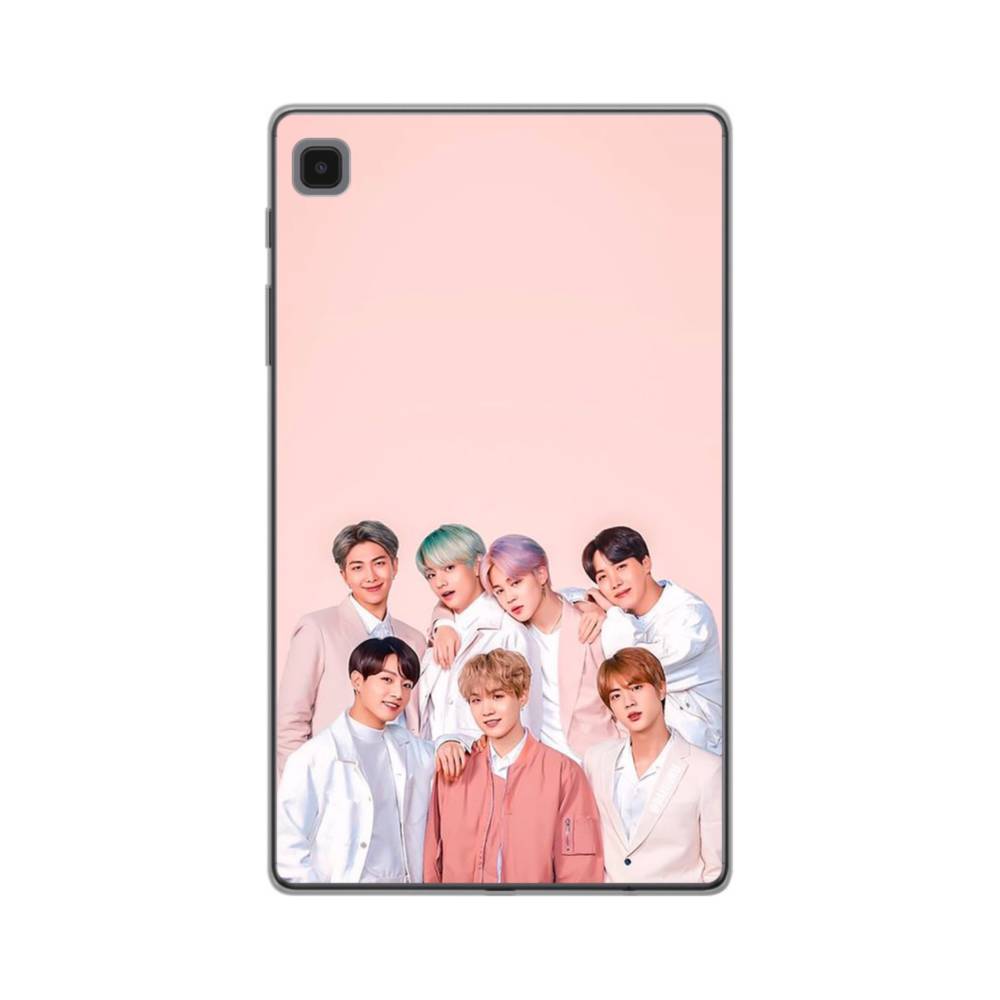 Meevoelen Geladen Uitsluiten Pink Bts Idols Samsung Galaxy Tab A7 Lite (2021) Clear Case | Case-Custom